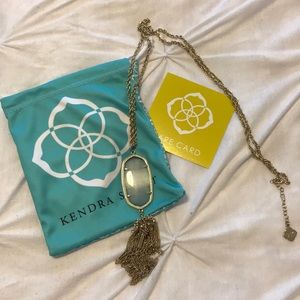 Kendra Scott Rayne Necklace in Slate color